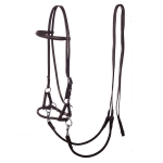 Pardoes Sidepull Bitless Bridle & Reins